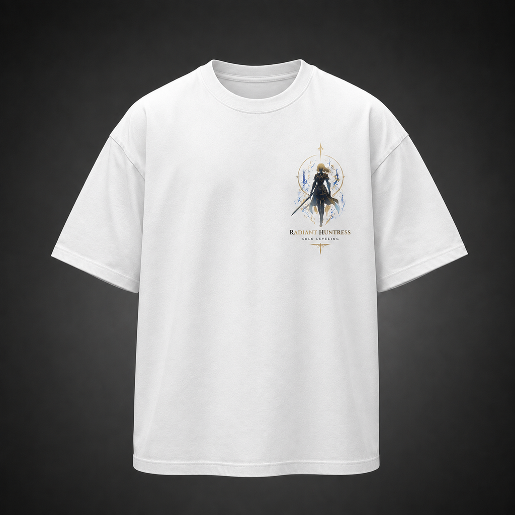 Cha Hae-In Solo Leveling Anime Graphic Tee - Radiant Huntress