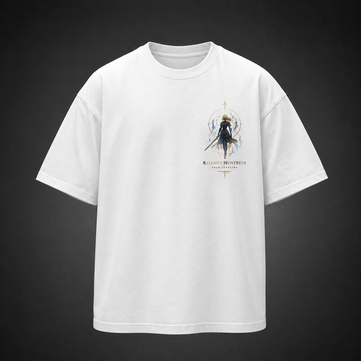 Cha Hae-In Solo Leveling Anime Graphic Tee - Radiant Huntress