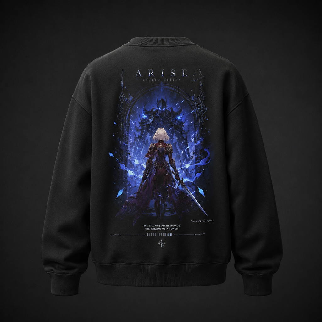 Cha Hae-In Solo Leveling Anime Sweatshirt - Shadow Ascent