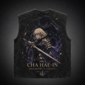 Cha Hae-In & Sung Jin-Woo Solo Leveling Anime Tank Top - Shadow And Light Acid Wash Vest