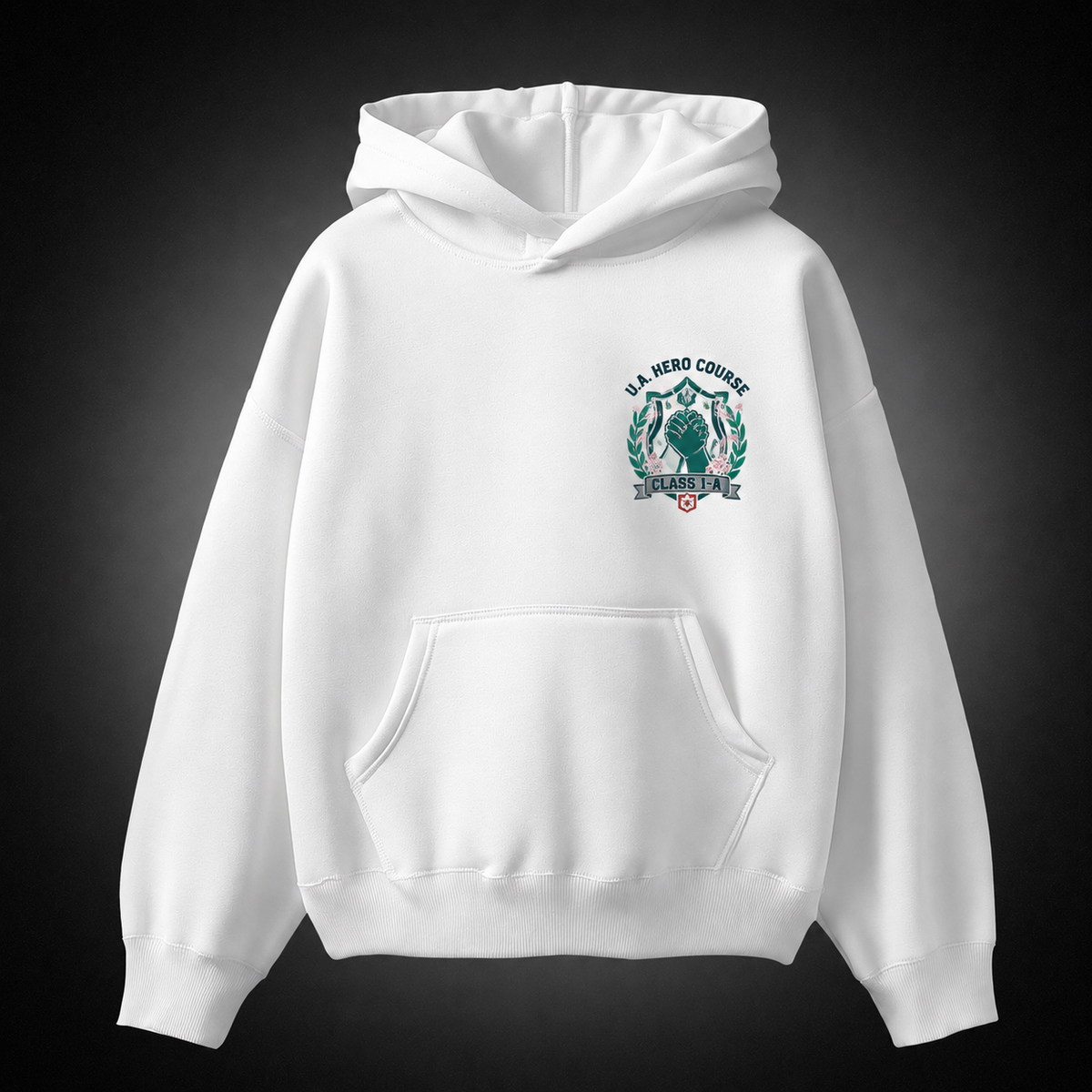 Class 1-A (Izuku Midoriya, Katsuki Bakugo, Ochaco Uraraka, Tenya Iida, Tsuyu Asui, Mina Ashido) My Hero Academia Anime Hoodie - Class Assemble