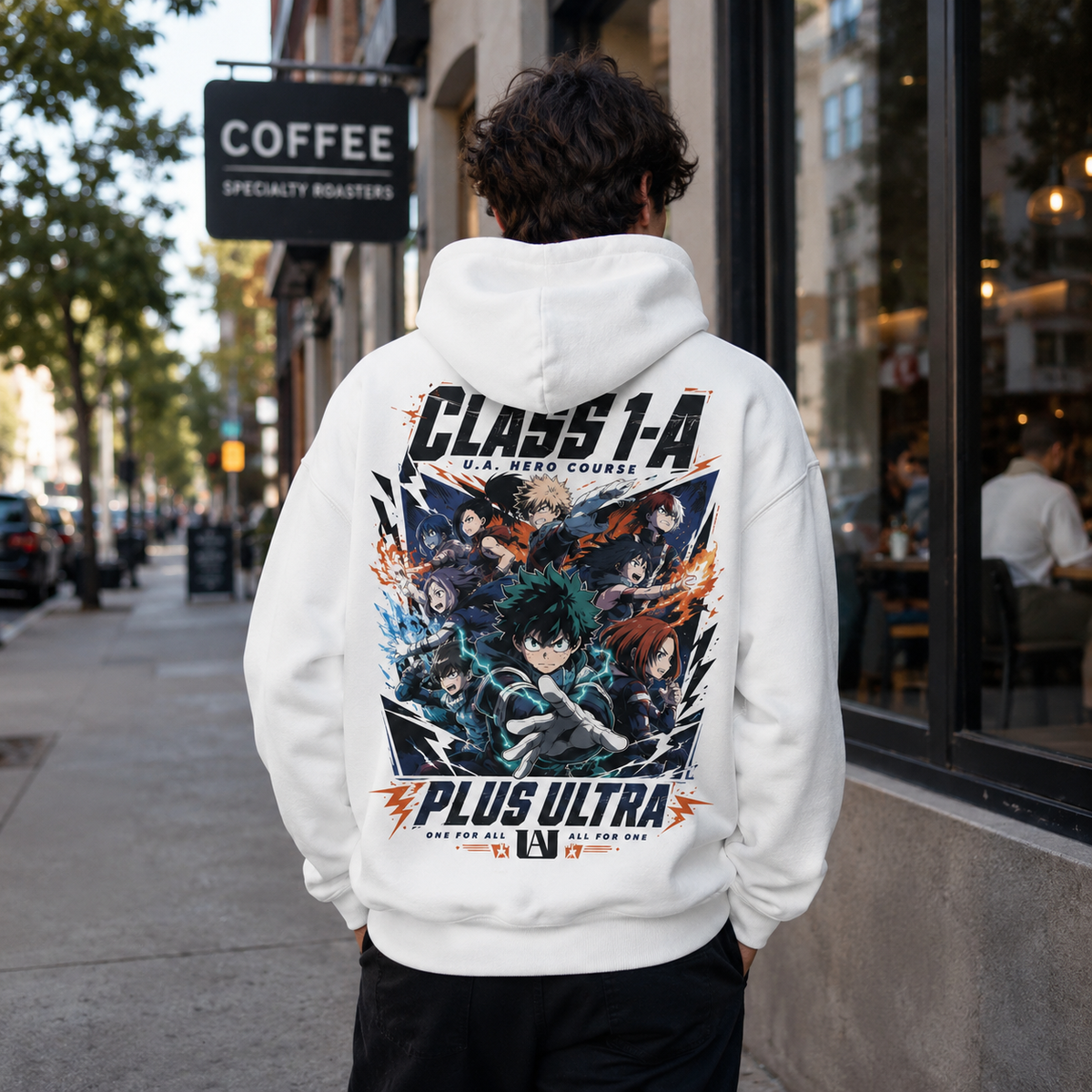 Class 1-A My Hero Academia Anime Hoodie - Ultra Charge