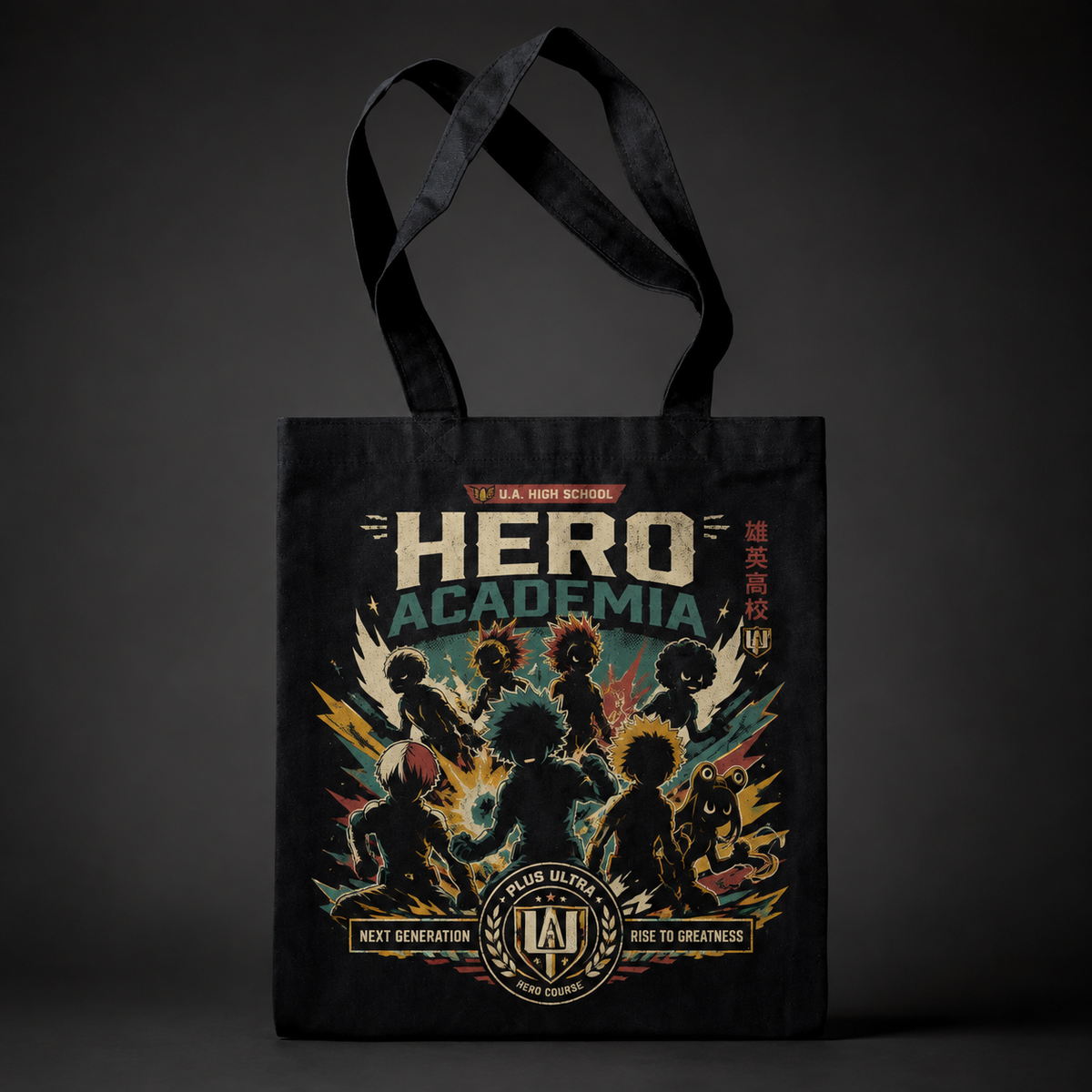 Class 1-A My Hero Academia Anime Canvas Tote Bag - Next Generation