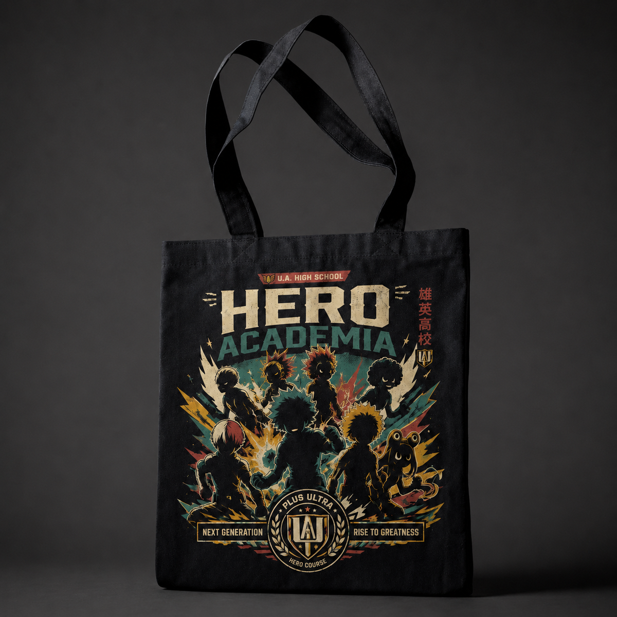 Class 1-A My Hero Academia Anime Canvas Tote Bag - Next Generation