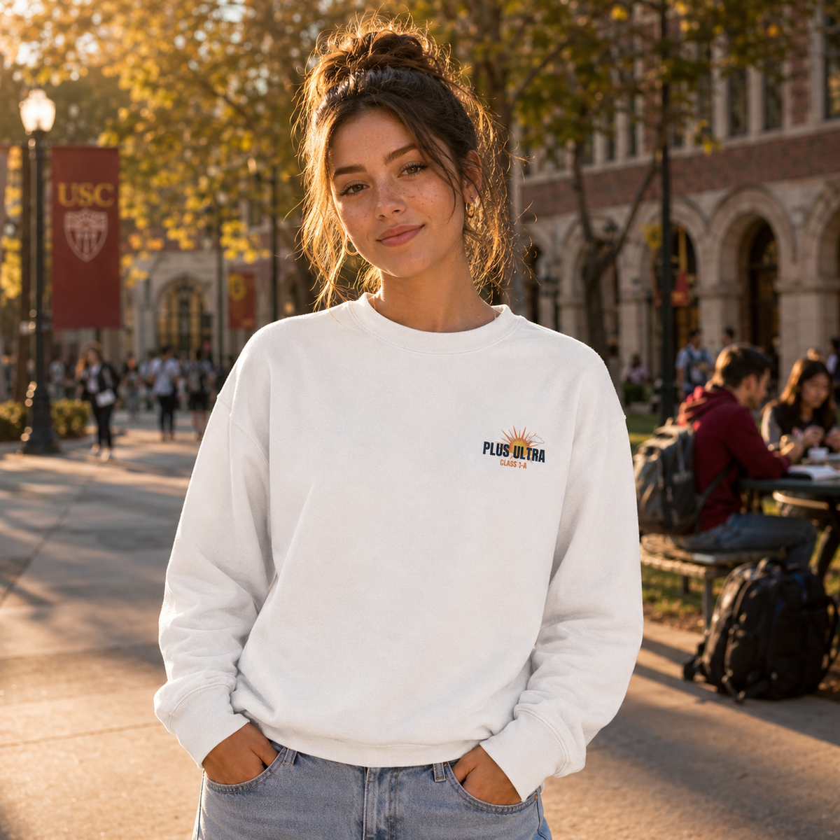 Class 1-A (Todoroki, Bakugo, Deku, Uraraka, Iida, Tsuyu) My Hero Academia Anime Sweatshirt - Sunset Legacy