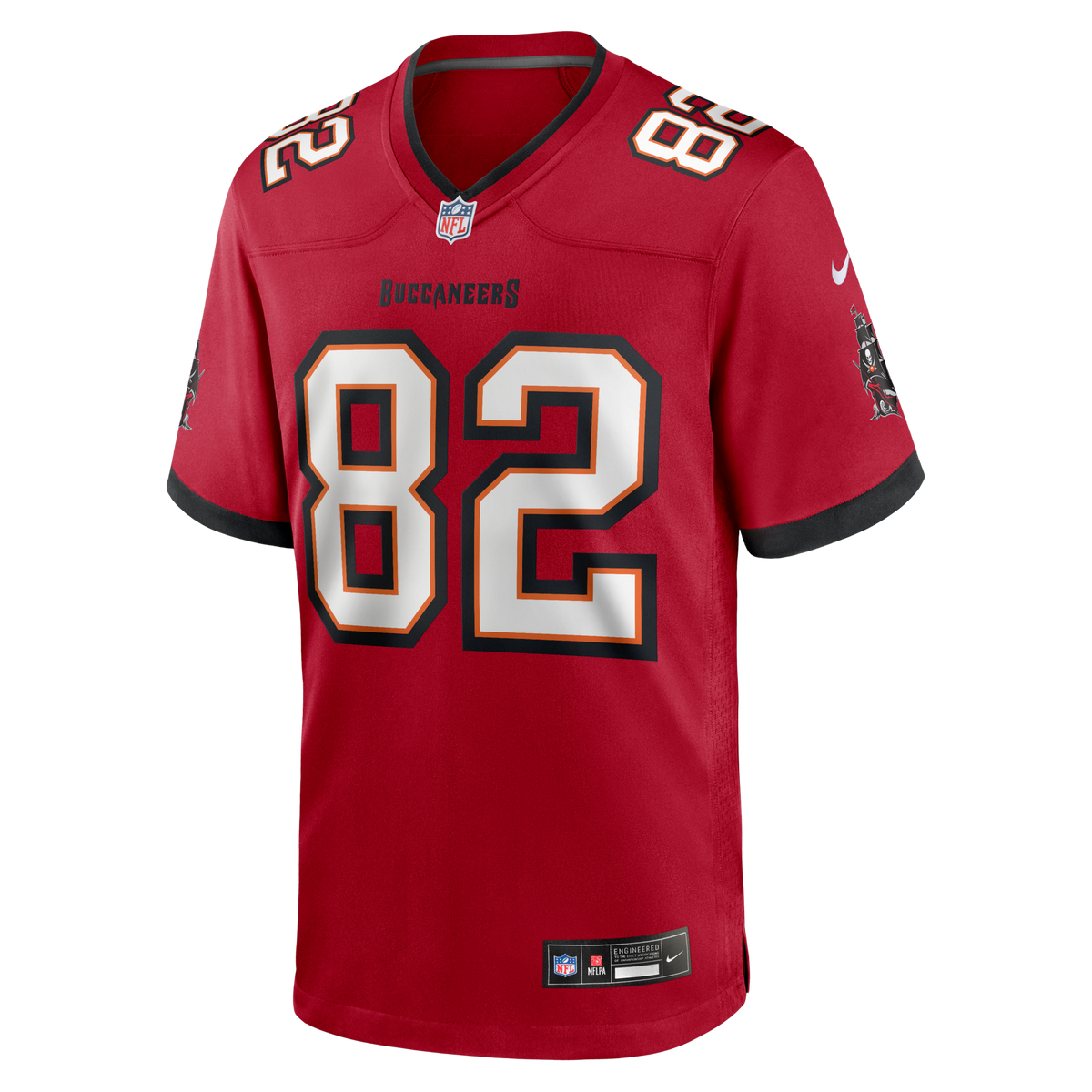 Tampa Bay Buccaneers Devin Culp Red Game Football Jersey