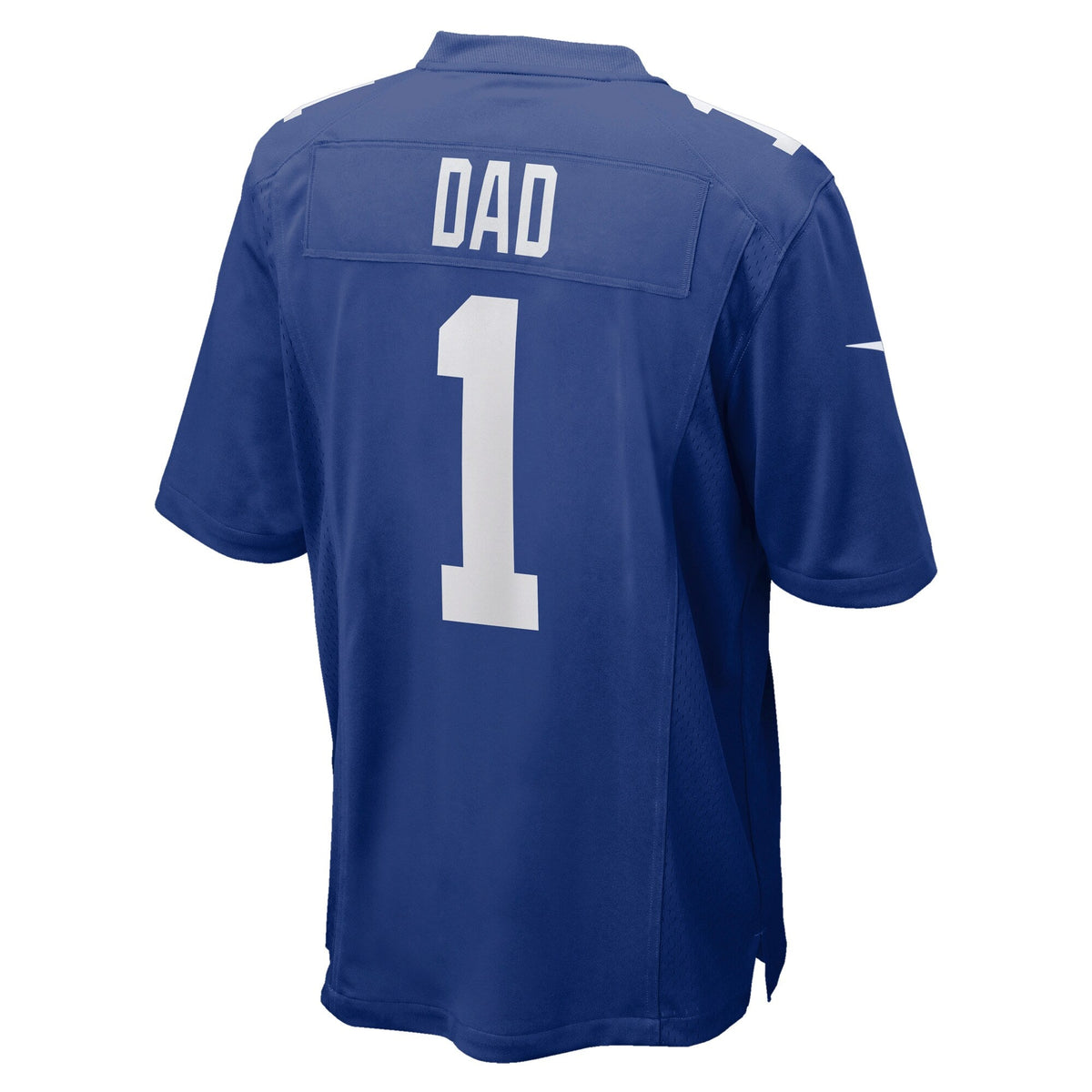 New York Giants Number 1 Dad Royal Game Football Jersey