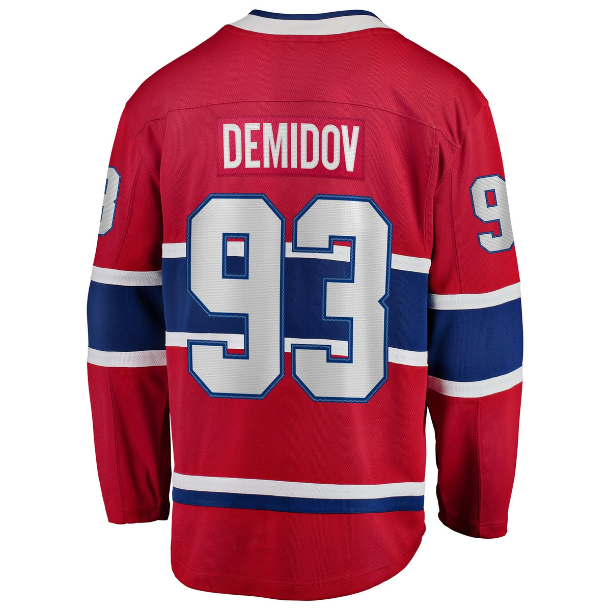 Montreal Canadiens Ivan Demidov Red Home Breakaway Hockey Jersey