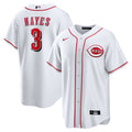 Cincinnati Reds Ke'Bryan Hayes White Home Replica Baseball Jersey