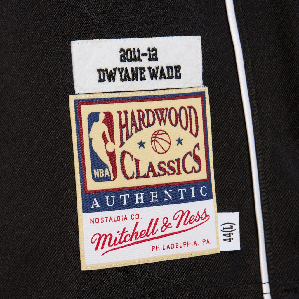 Miami Heat Dwyane Wade 2011 Dark Alternate Jersey - Black