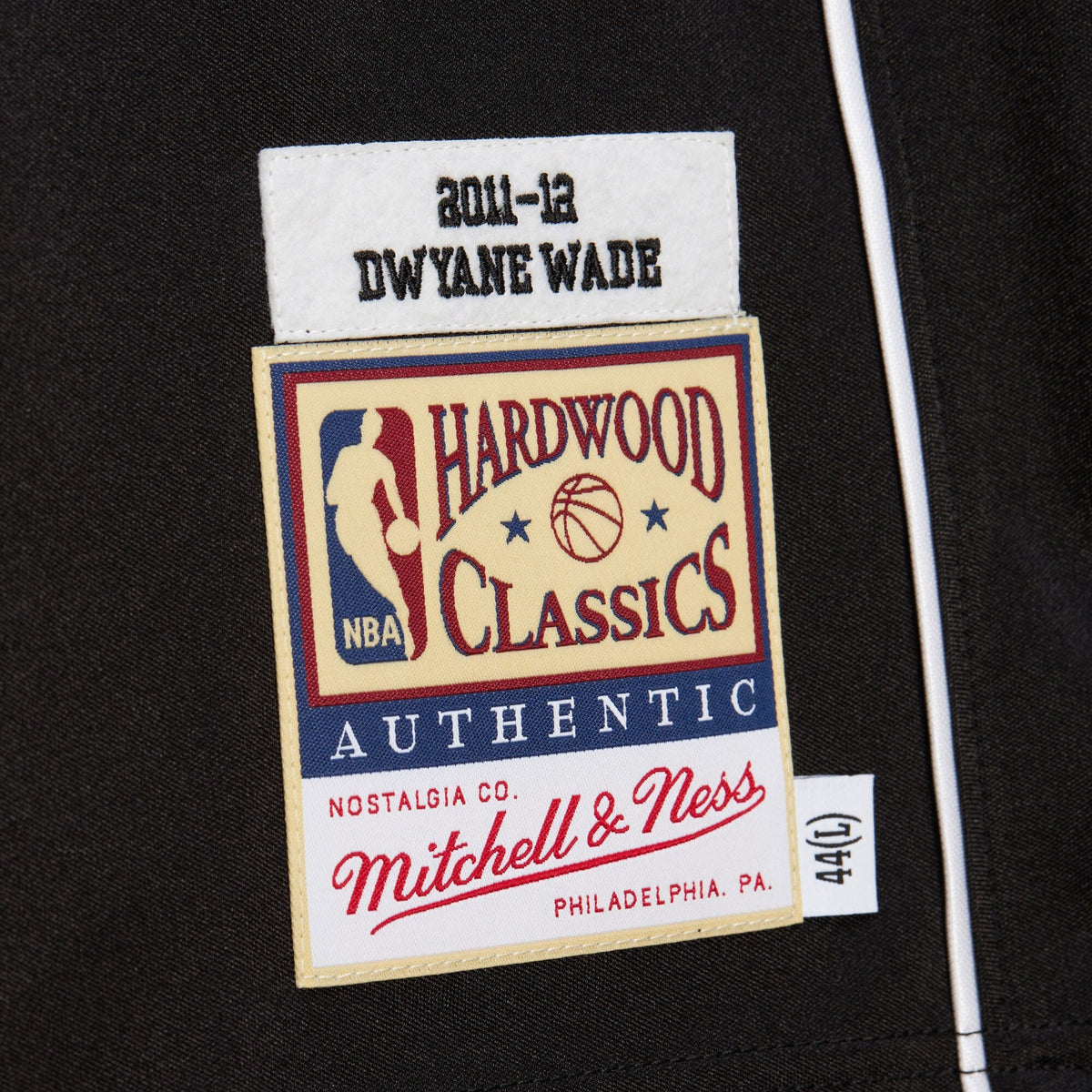 Miami Heat Dwyane Wade 2011 Dark Alternate Jersey - Black