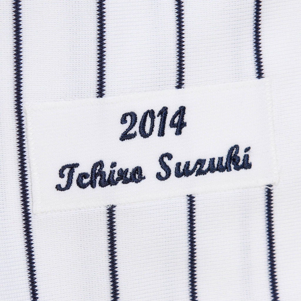 New York Yankees Ichiro Suzuki White 2014 Cooperstown Collection Throwback Baseball Jersey