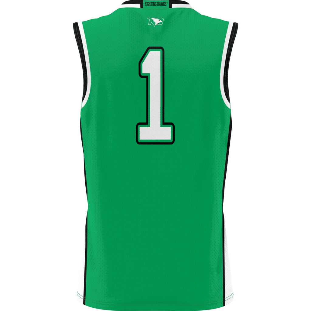 #1 North Dakota Lightweight Basketball Jersey - Green