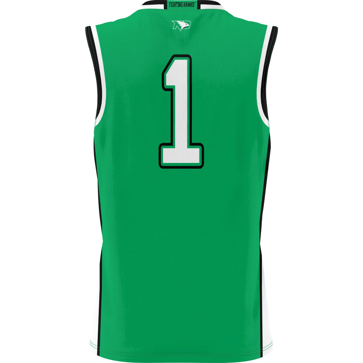 #1 North Dakota Lightweight Basketball Jersey - Green