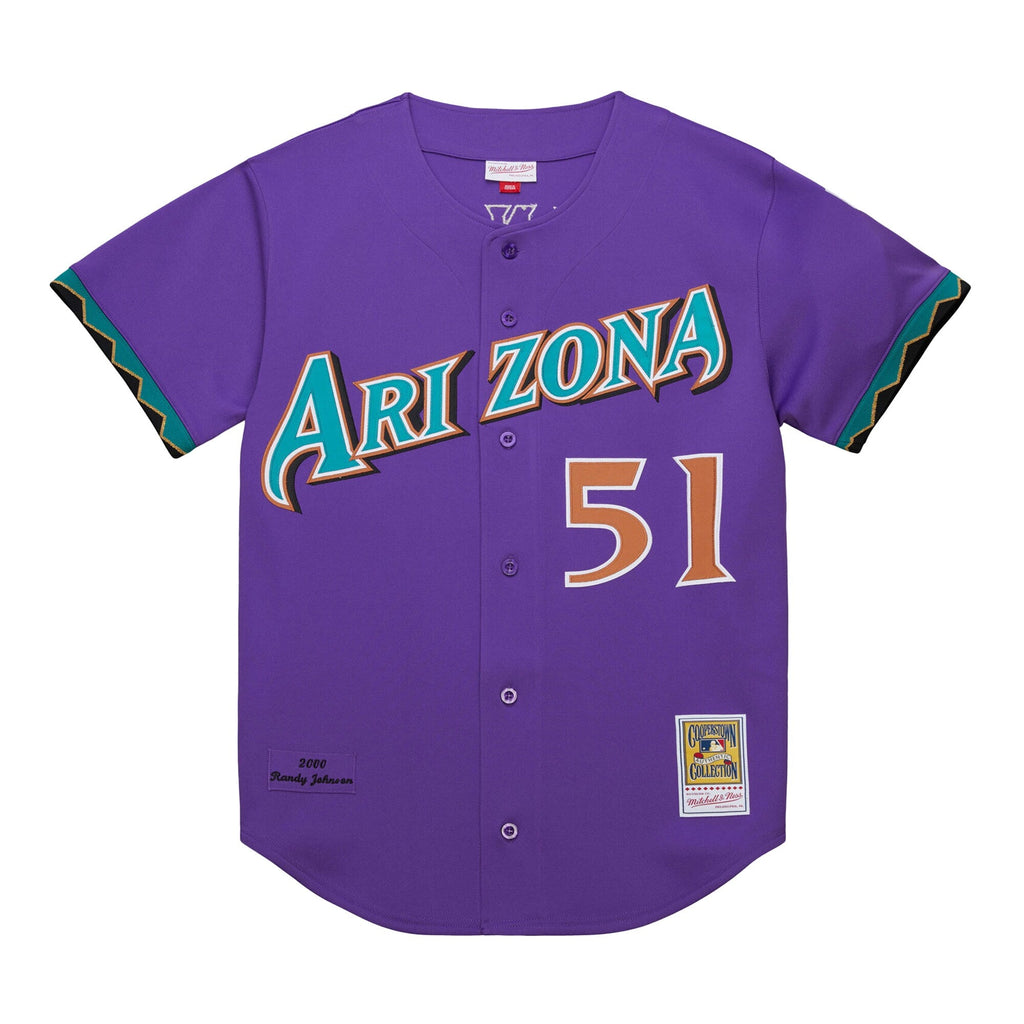 Arizona Diamondbacks Randy Johnson Purple 2000 Throwback Baseball Jersey