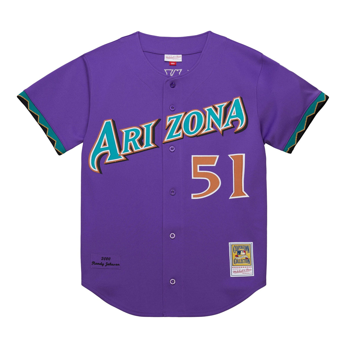 Arizona Diamondbacks Randy Johnson Purple 2000 Throwback Baseball Jersey