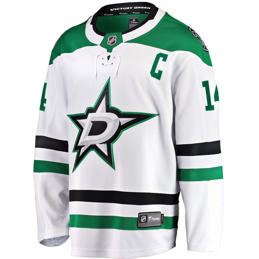 Dallas Stars Jamie Benn White Breakaway Hockey Jersey
