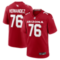 Arizona Cardinals Will Hernandez Cardinal Team Game Football Jersey