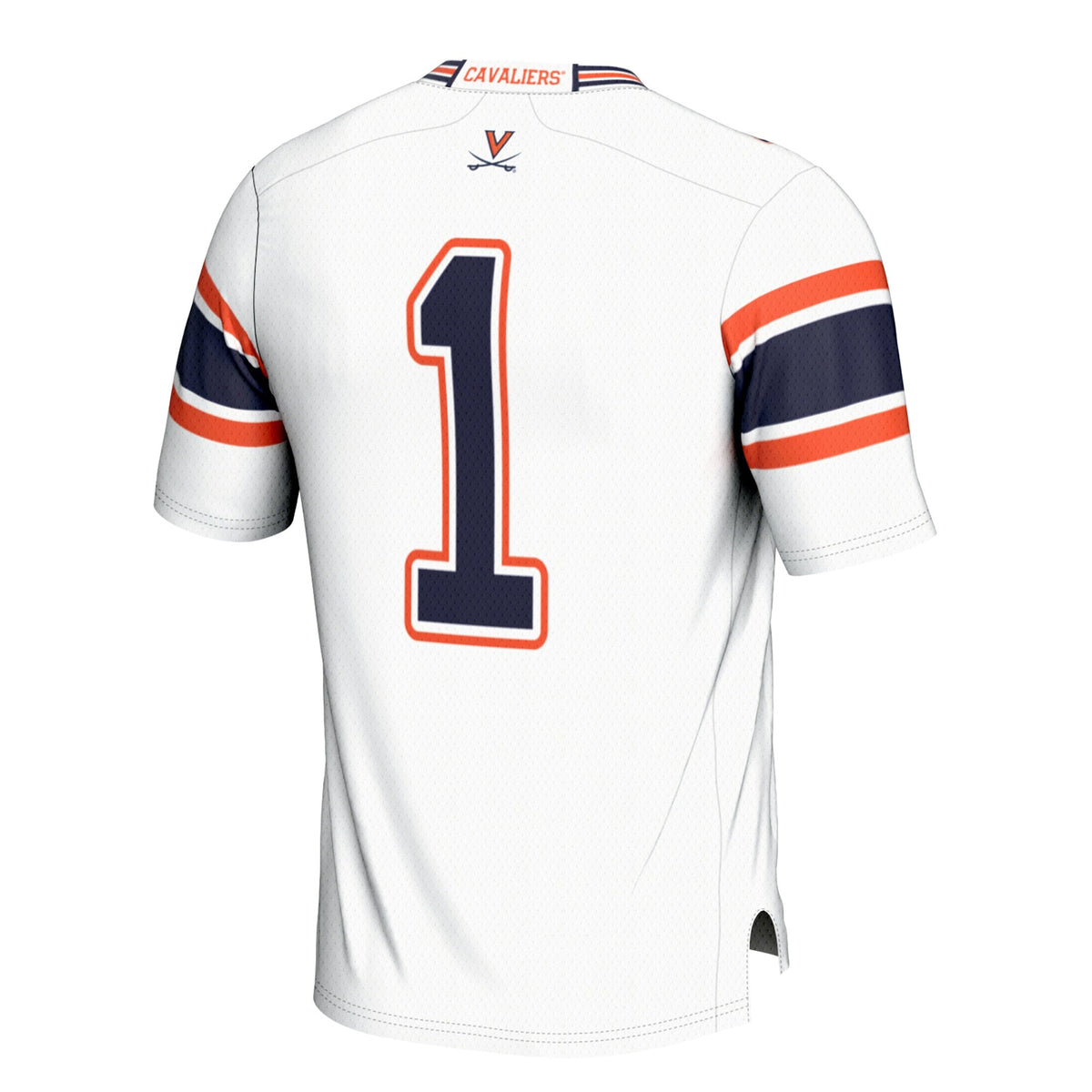 #1 White Virginia Cavaliers Football Jersey