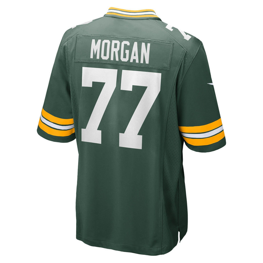 Green Bay Packers Jordan Morgan Green Player Game Football Jersey