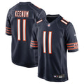 Chicago Bears Case Keenum Navy Team Game Football Jersey