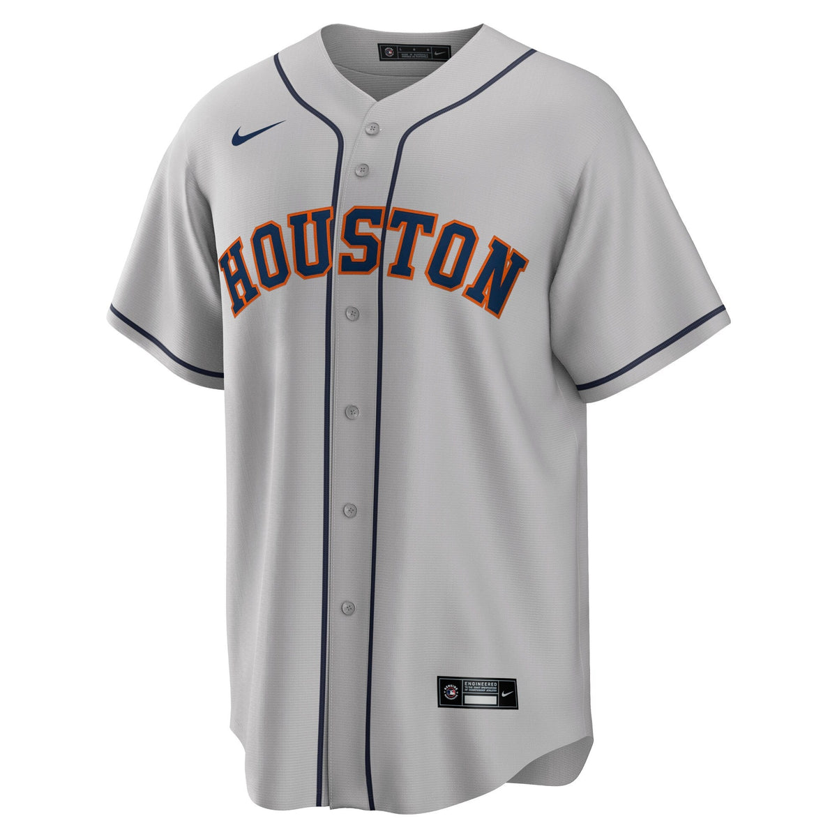 Houston Astros Yordan Álvarez Gray Road Replica Player Baseball Jersey