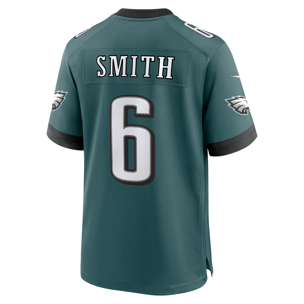 Philadelphia Eagles DeVonta Smith Midnight Green Team Game Football Jersey