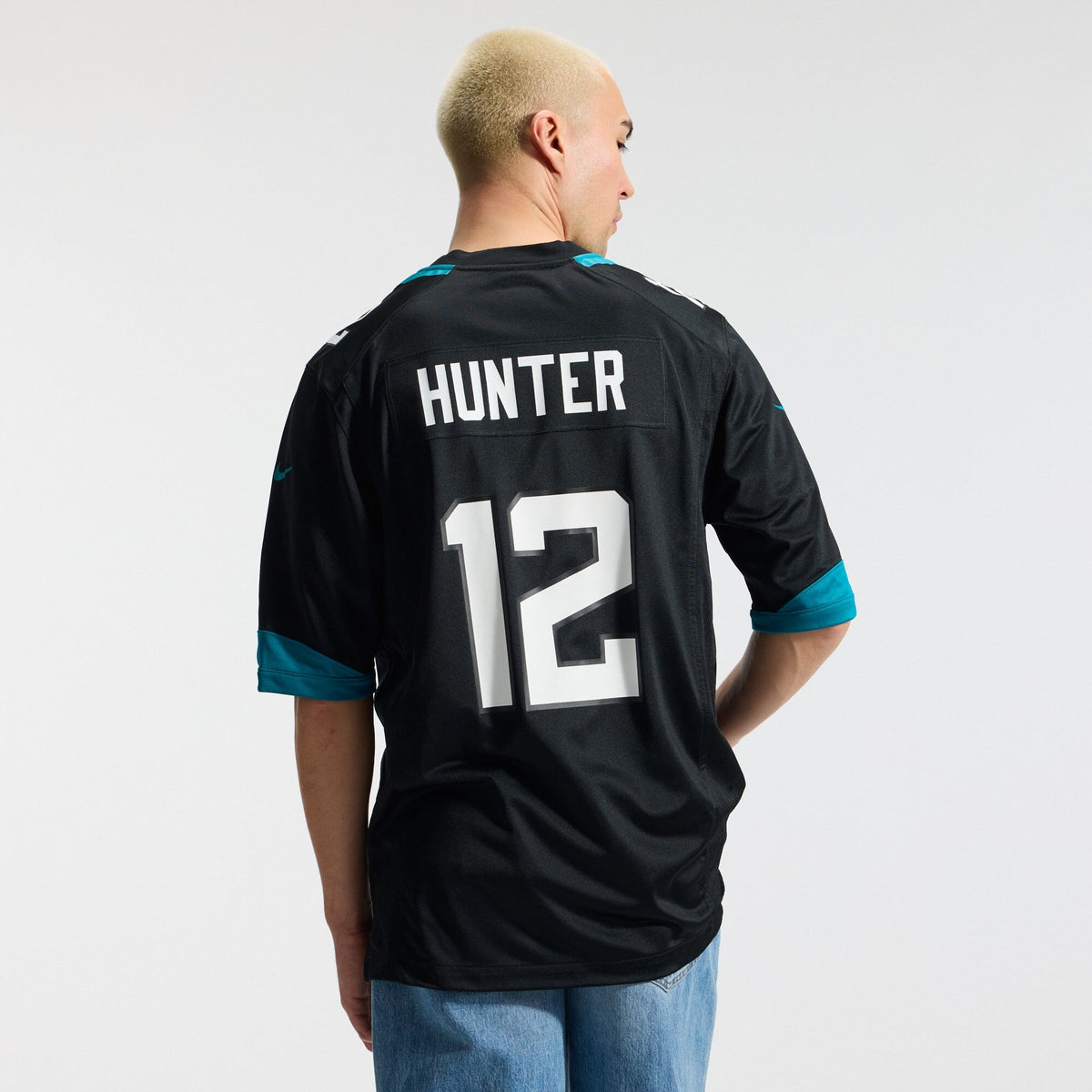Jacksonville Jaguars Travis Hunter Black Alternate Game Football Jersey