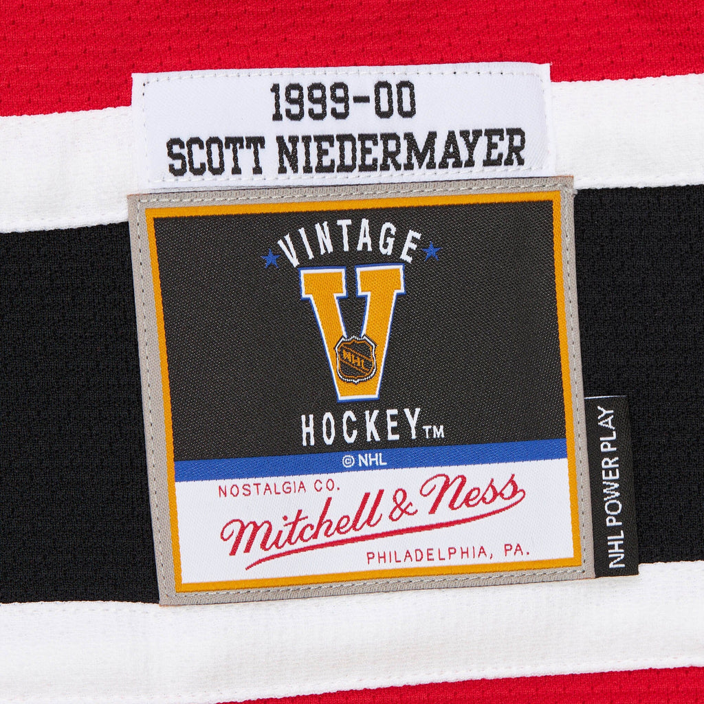 New Jersey Devils Scott Niedermayer Red Big & Tall 1999/00 Blue Line 2.0 Jersey