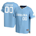 North Carolina Tar Heels Carolina Blue NIL Pick-A-Player Lightweight Baseball Jersey - Light Blue