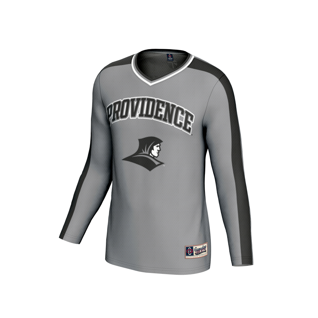 Providence Friars NIL Pick-A-Player Lightweight Collegiate Volleyball Fashion Jersey - Silver