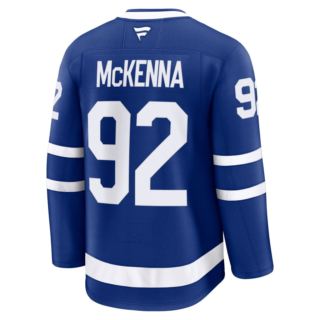 Toronto Maple Leafs Gavin McKenna Blue Home Premium Jersey