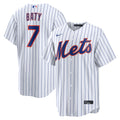 New York Mets Brett Baty White Home Replica Baseball Jersey