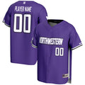 Northwestern Wildcats NIL Pick-A-Player Lightweight Baseball Jersey - Purple