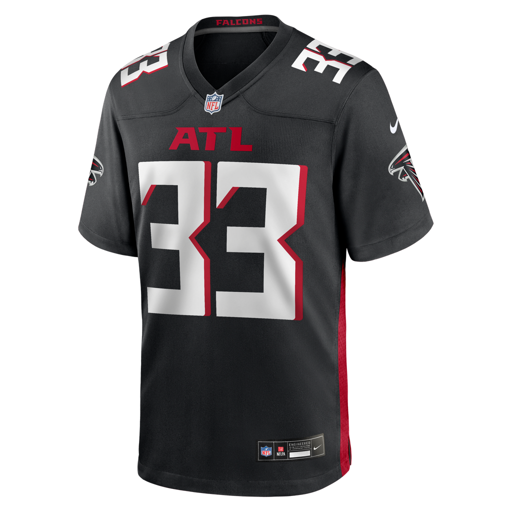 Atlanta Falcons Michael Turner Black Game Retired Player Football Jersey