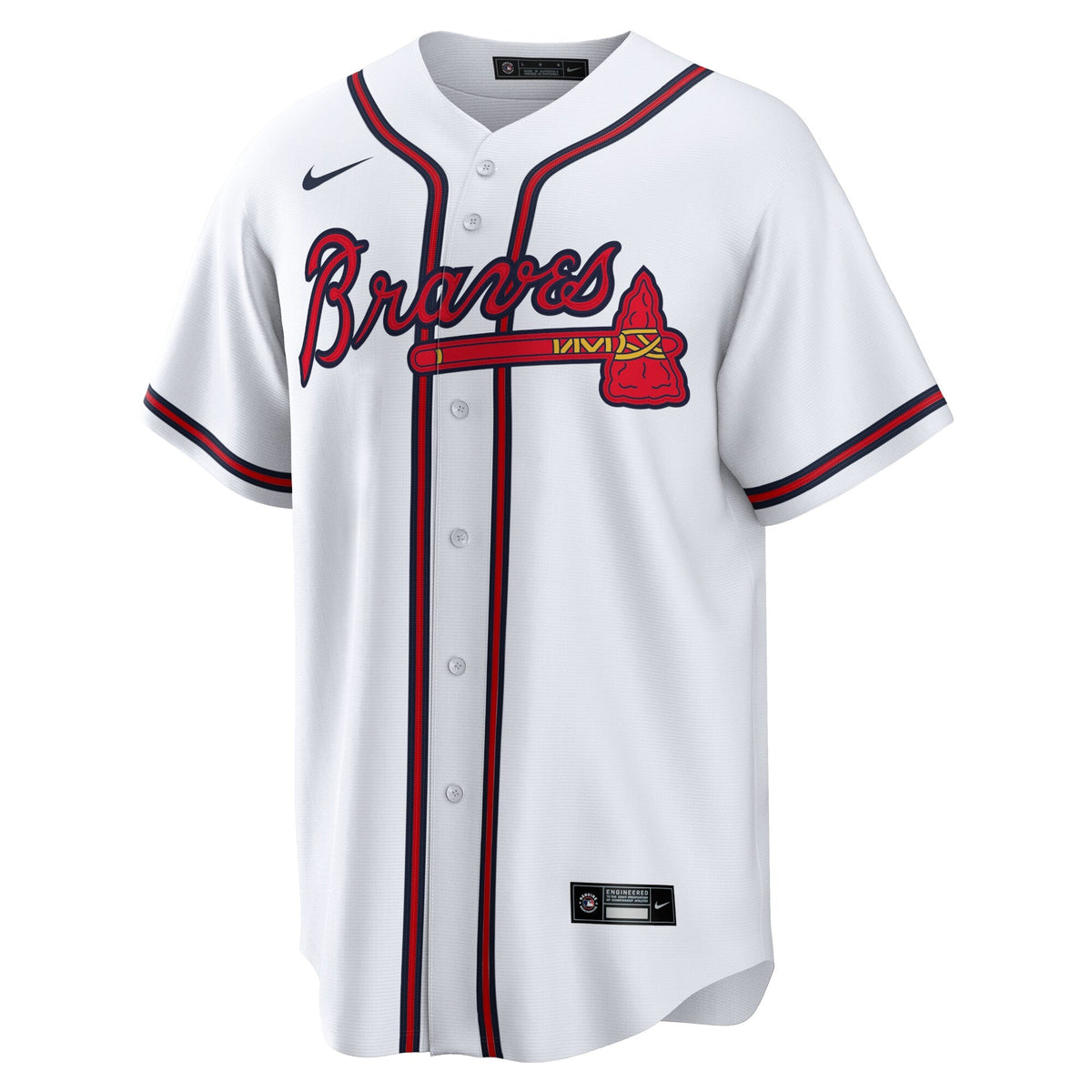 Atlanta Braves Ronald Acuna Jr. White Home Replica Player Name Baseball Jersey