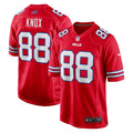 Buffalo Bills Dawson Knox Red Alternate Game Football Jersey