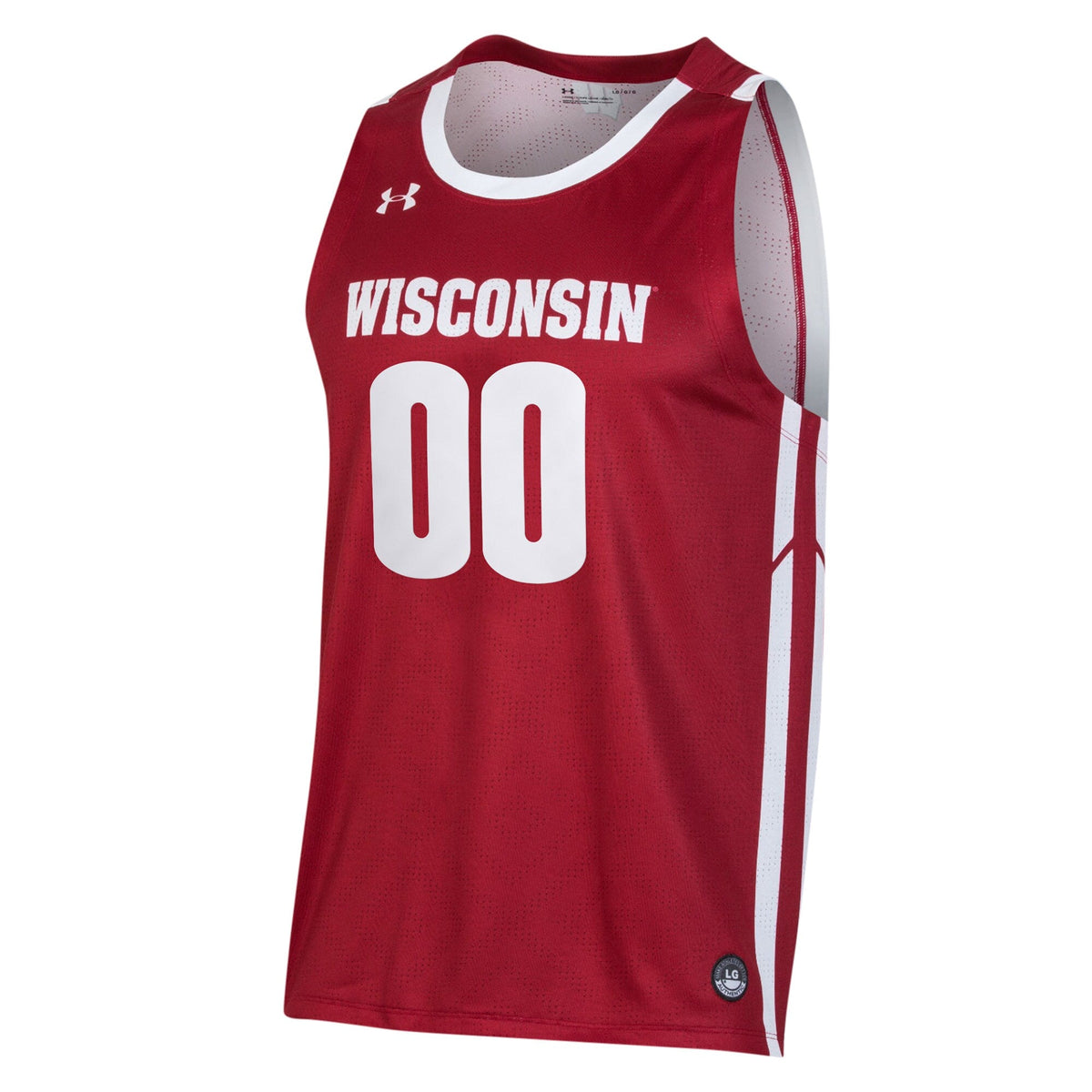 Wisconsin Badgers Pick-A-Player NIL Basketball Jersey - Red
