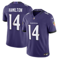 Baltimore Ravens Kyle Hamilton Purple Team Vapor F.U.S.E. Stitched Limited Football Jersey