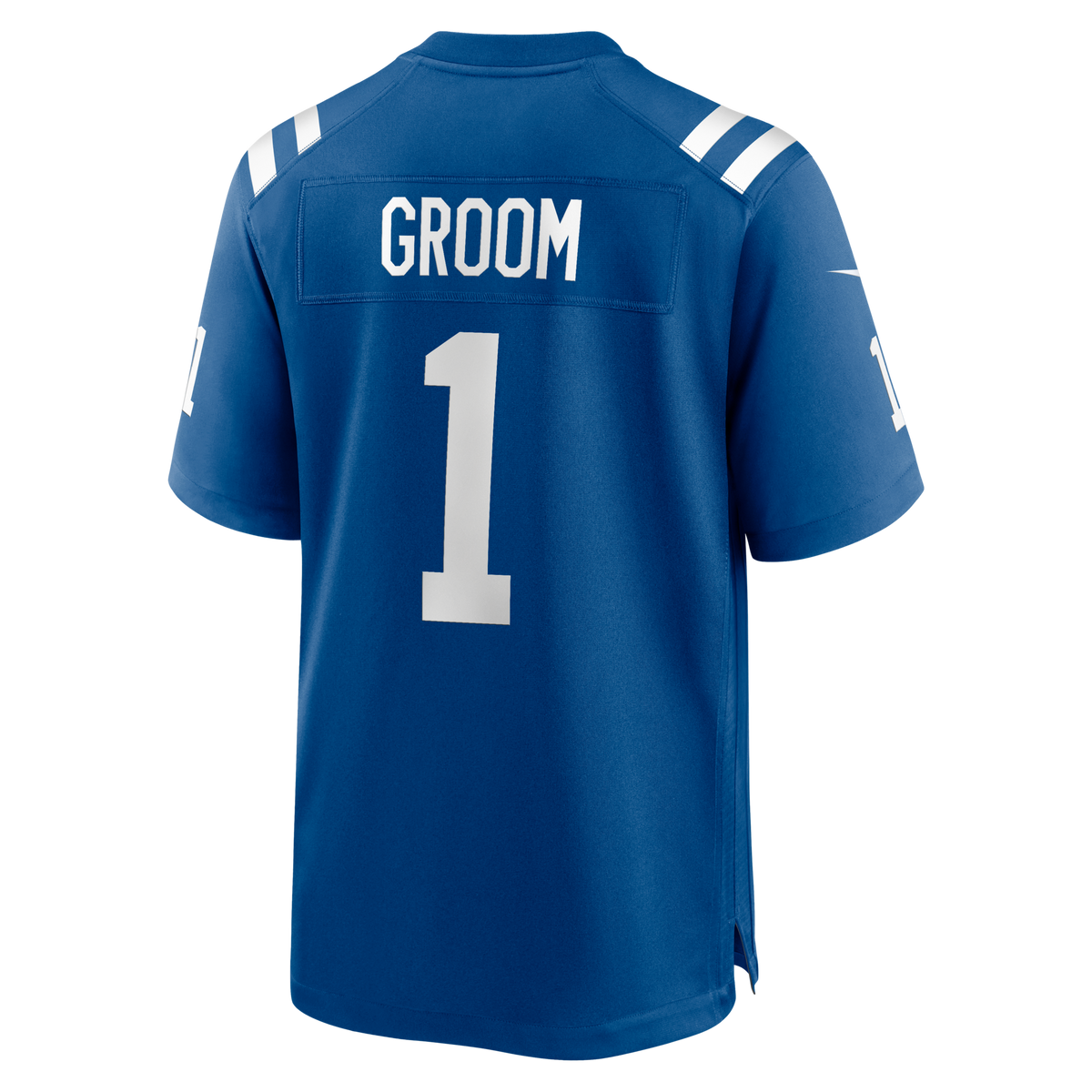 Indianapolis Colts Number 1 Groom Royal Game Football Jersey