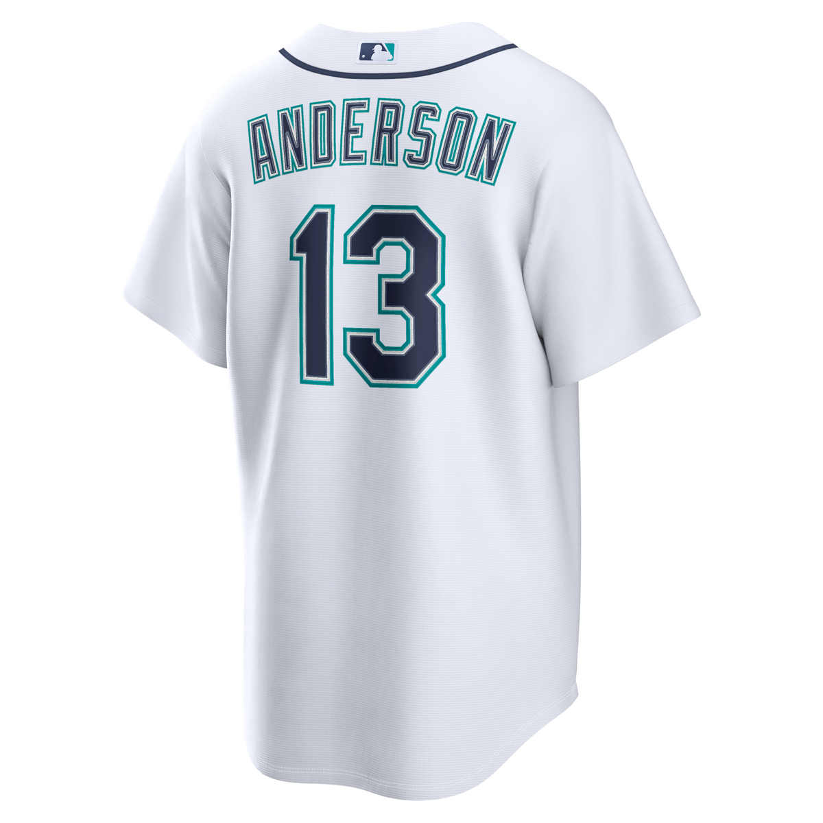 Seattle Mariners Kade Anderson White Home Replica Baseball Jersey