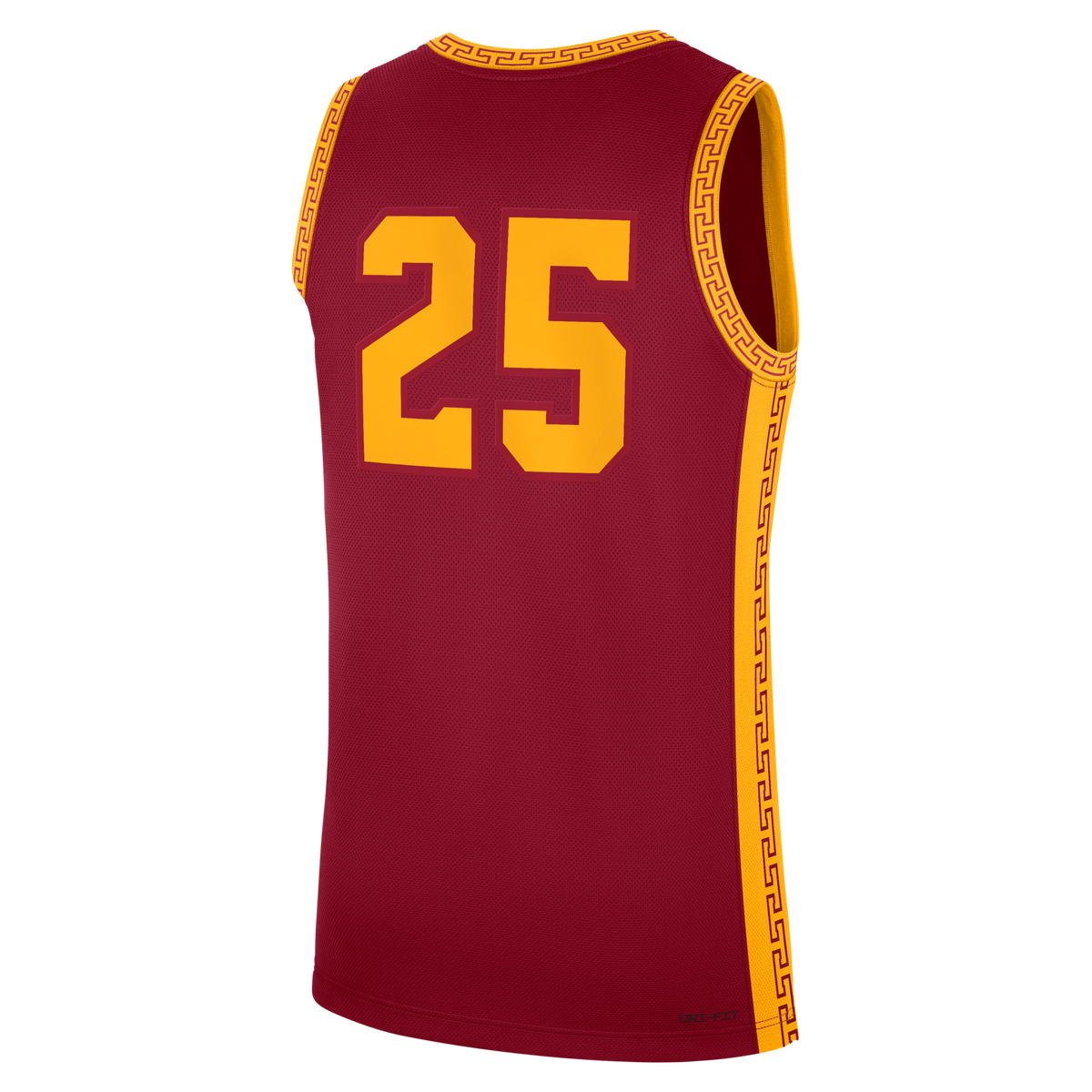 #25 Cardinal USC Trojans Road Replica Basketball Jersey