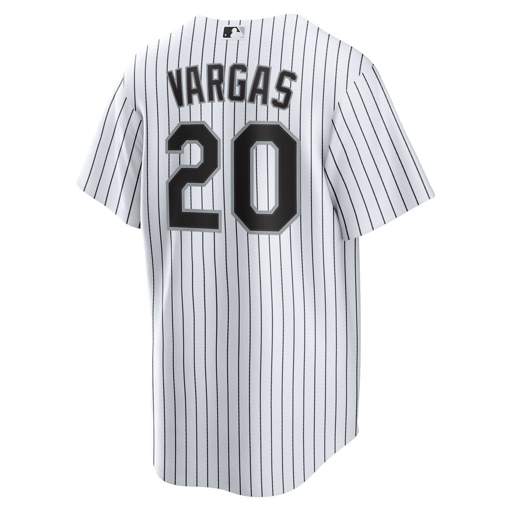 Chicago White Sox Miguel Vargas White Home Replica Baseball Jersey