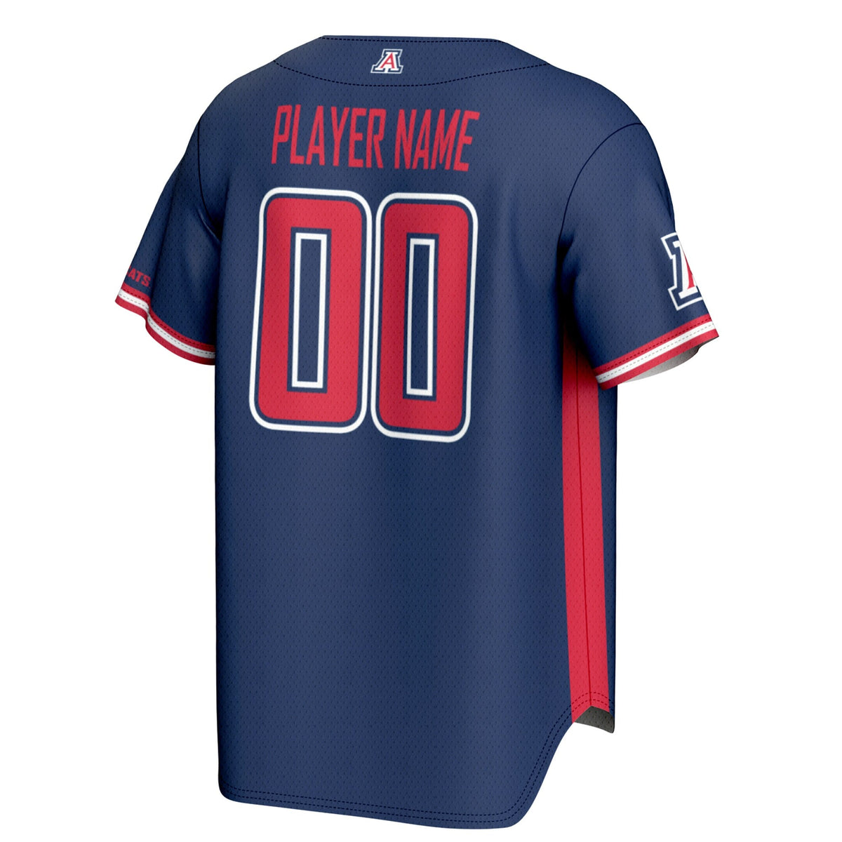Arizona Wildcats NIL Pick-A-Player Lightweight Baseball Jersey - Navy