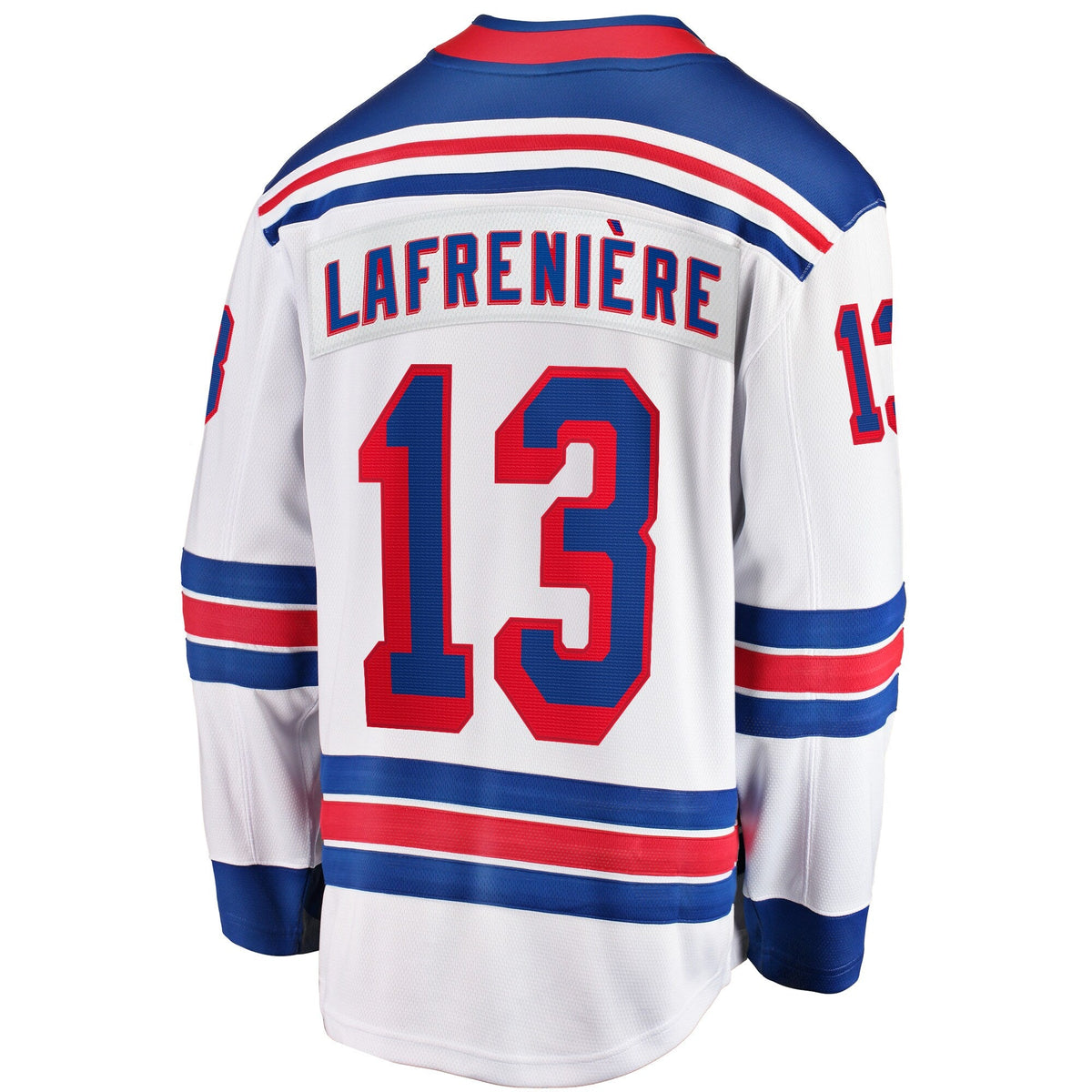 New York Rangers Alexis Lafreniere White Breakaway Hockey Jersey