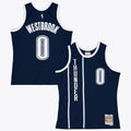 Oklahoma City Thunder Russell Westbrook 2015 Alternate Jersey - Ash Blue