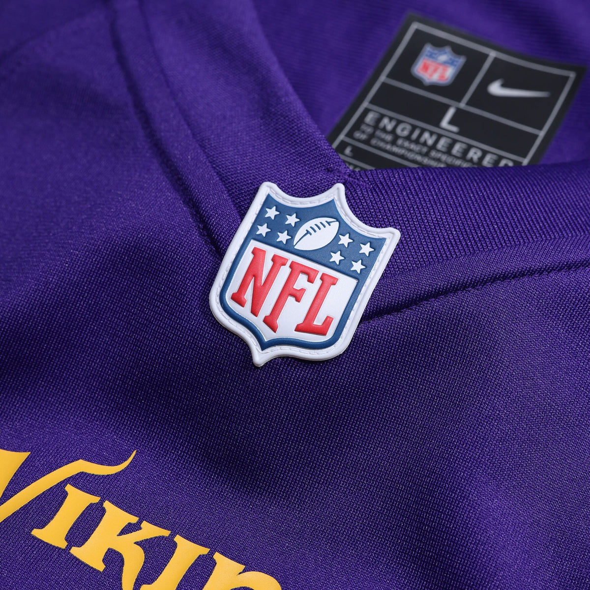 Minnesota Vikings Andrew Van Ginkel Purple Team Game Football Jersey