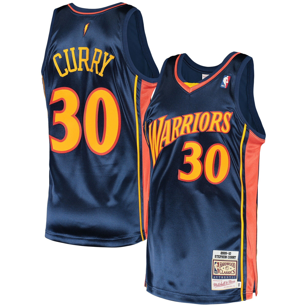 Stephen Curry Navy Golden State Warriors 2009 Hardwood Classics Jersey