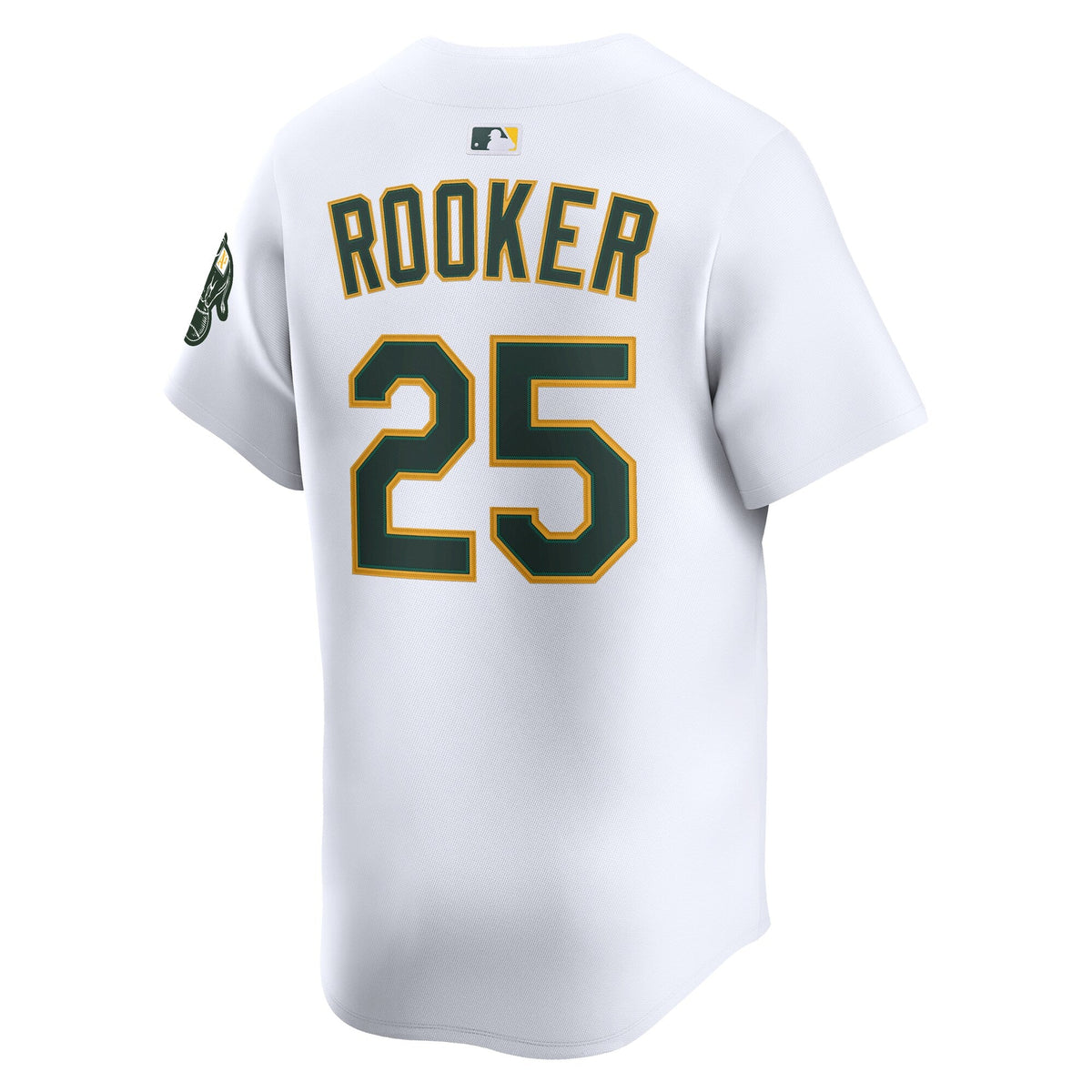 Athletics Brent Rooker White Home Limited Player Baseball Jersey