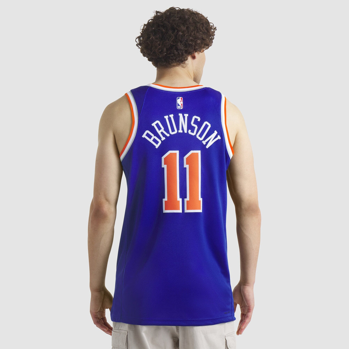 New York Knicks Replica Icon Swingman Jersey - - Jalen Brunson